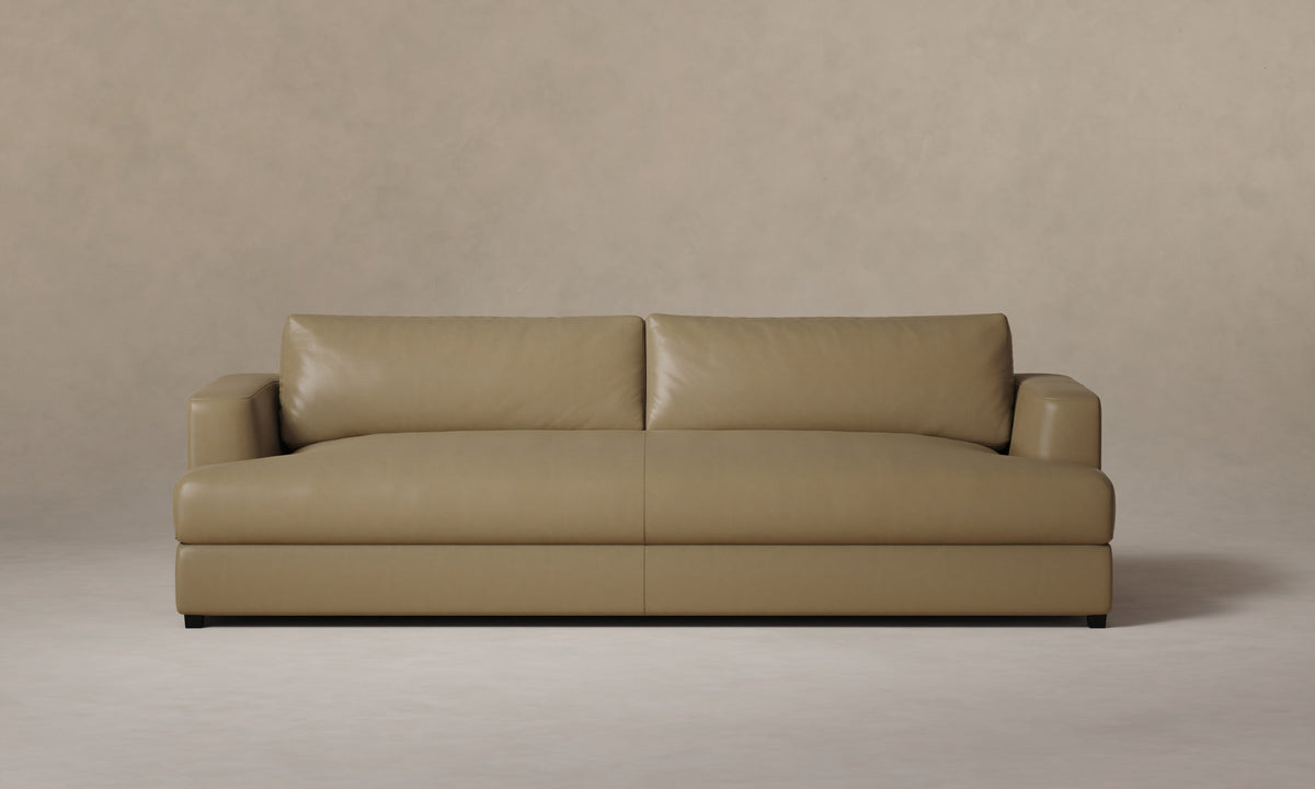 The Varick Sofa - Costa Leather Portobello