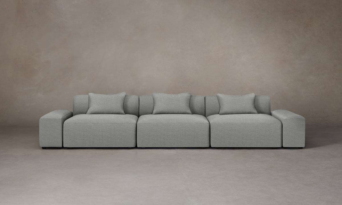 The Breuer Modular Sofa - Performance Woven Chenille Rain