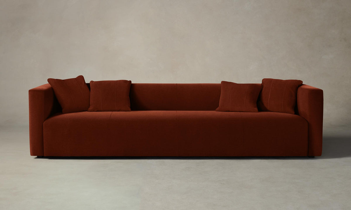 The Breuer Sofa - Mohair Spice