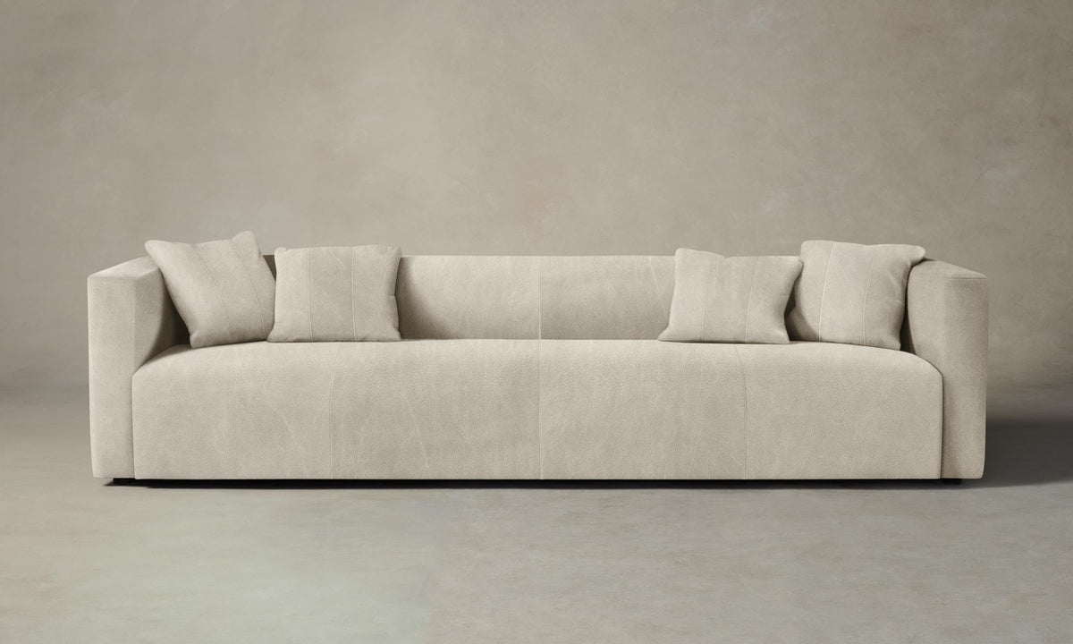 The Breuer Sofa - Tuscan Leather Bisque