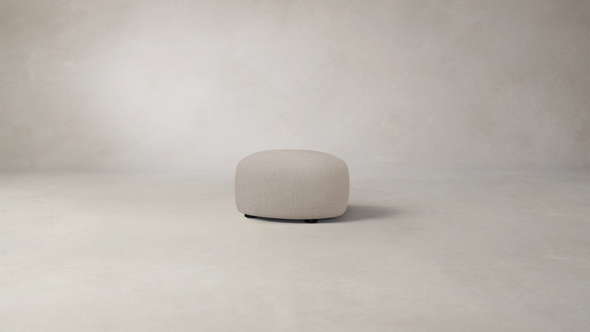 The Chelsea Ottoman - Heritage Belgian Linen Summit