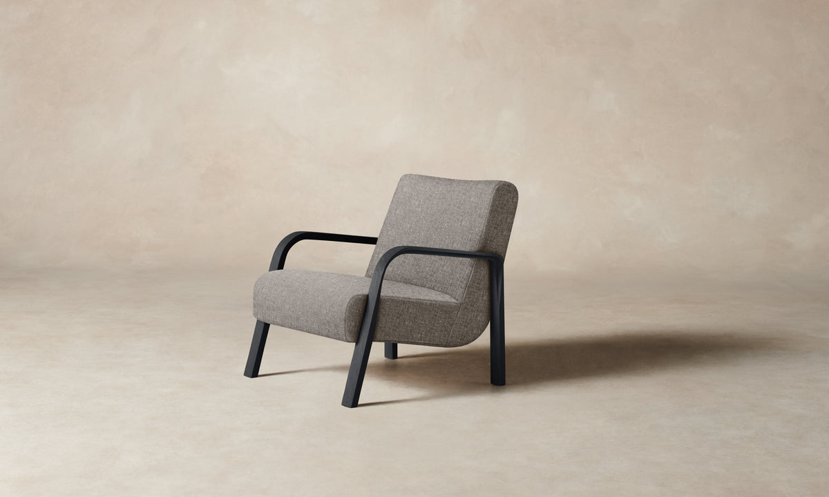 The Felix Chair - Heritage Belgian Linen Agate