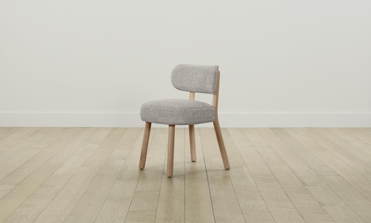 The Jane Dining Chair - Heritage Belgian Linen Agate
