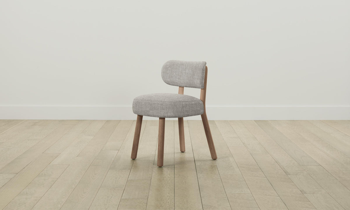 The Jane Dining Chair - Heritage Belgian Linen Agate