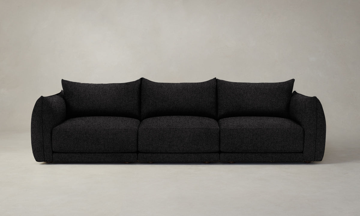 The Jones Modular Sectional - Italian Brushed Wool Pepper