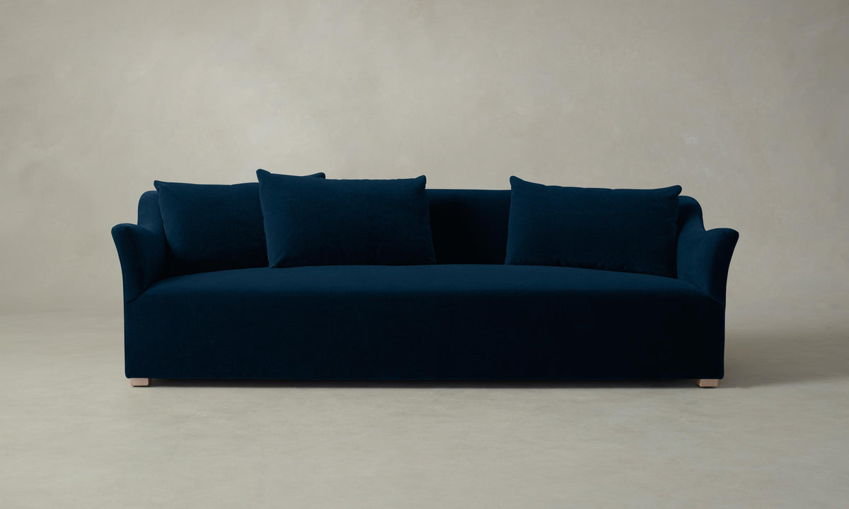 The Lenox Sofa - Mohair Admiral