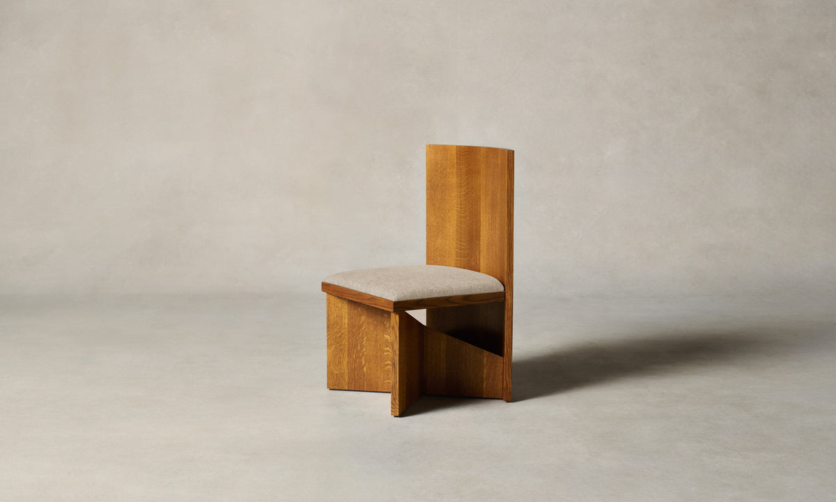 The Venice Chair - Heritage Belgian Linen Husk
