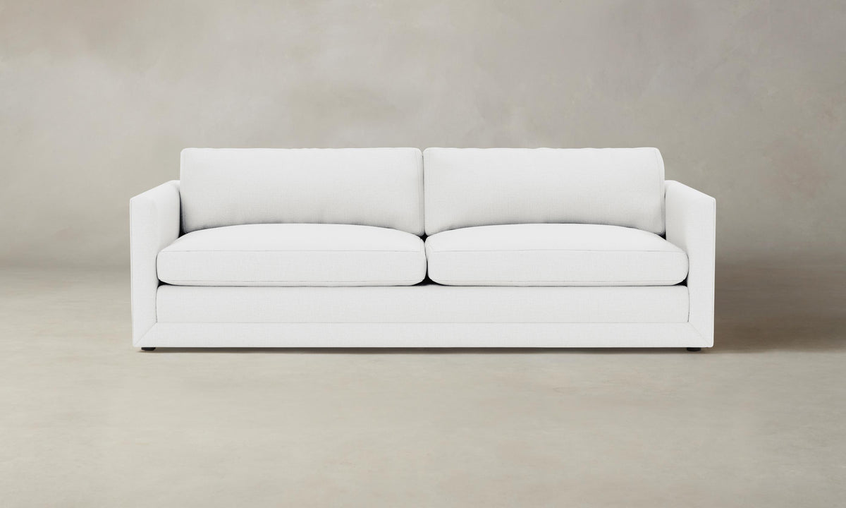 The Warren Sofa - Performance Linen Weave Pure White