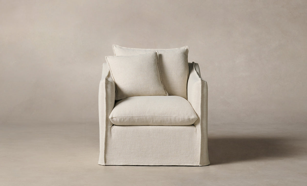 The Dune Chair - Heritage Belgian Linen Alder