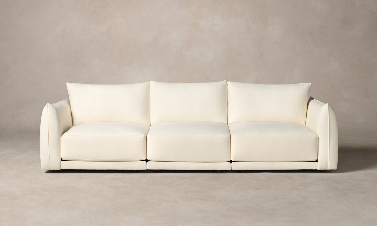The Jones Modular Sofa - Italian Brushed Wool Vanilla
