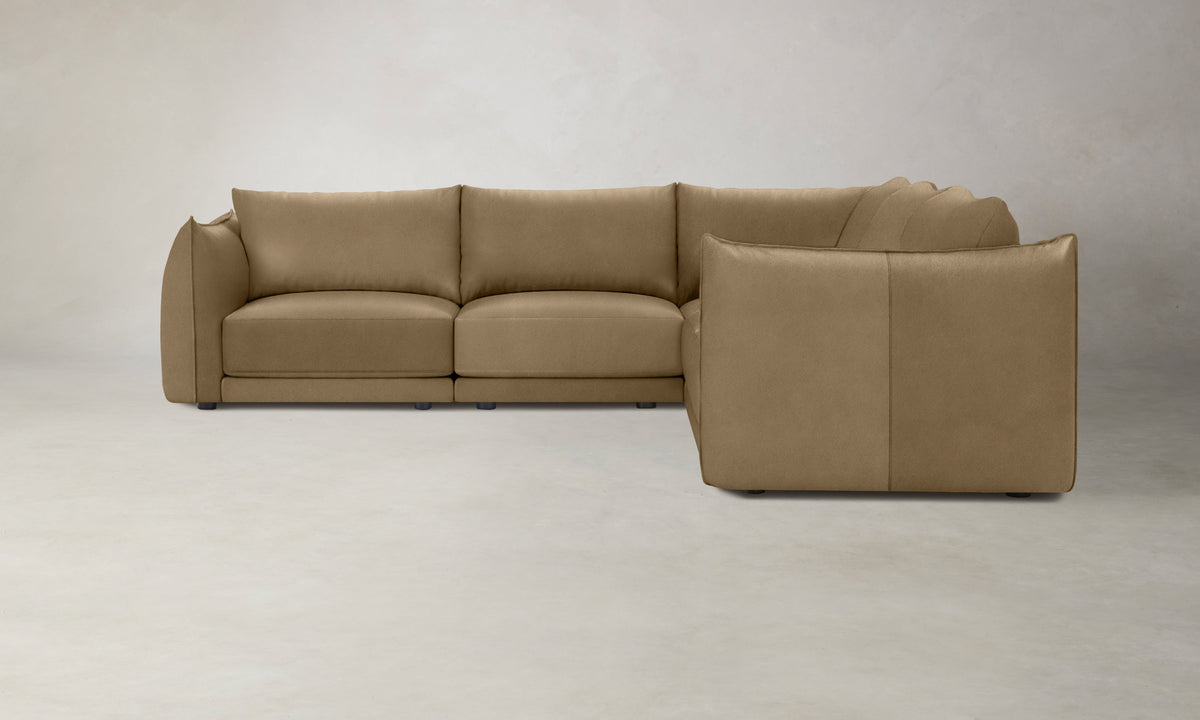 The Jones Modular Sectional - Costa Leather Portobello