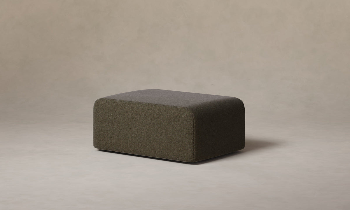 The Marcello Ottoman - Performance Textural Weave Root
