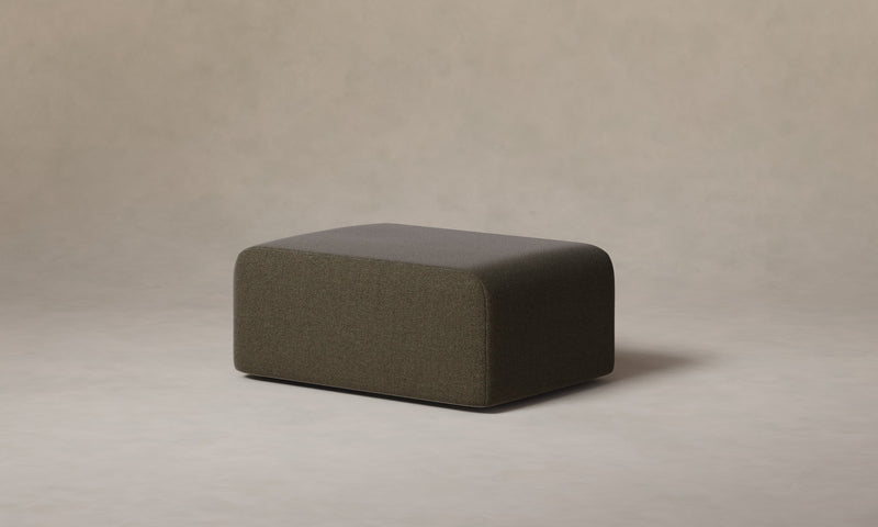 The Marcello Ottoman - Performance Textural Weave Root