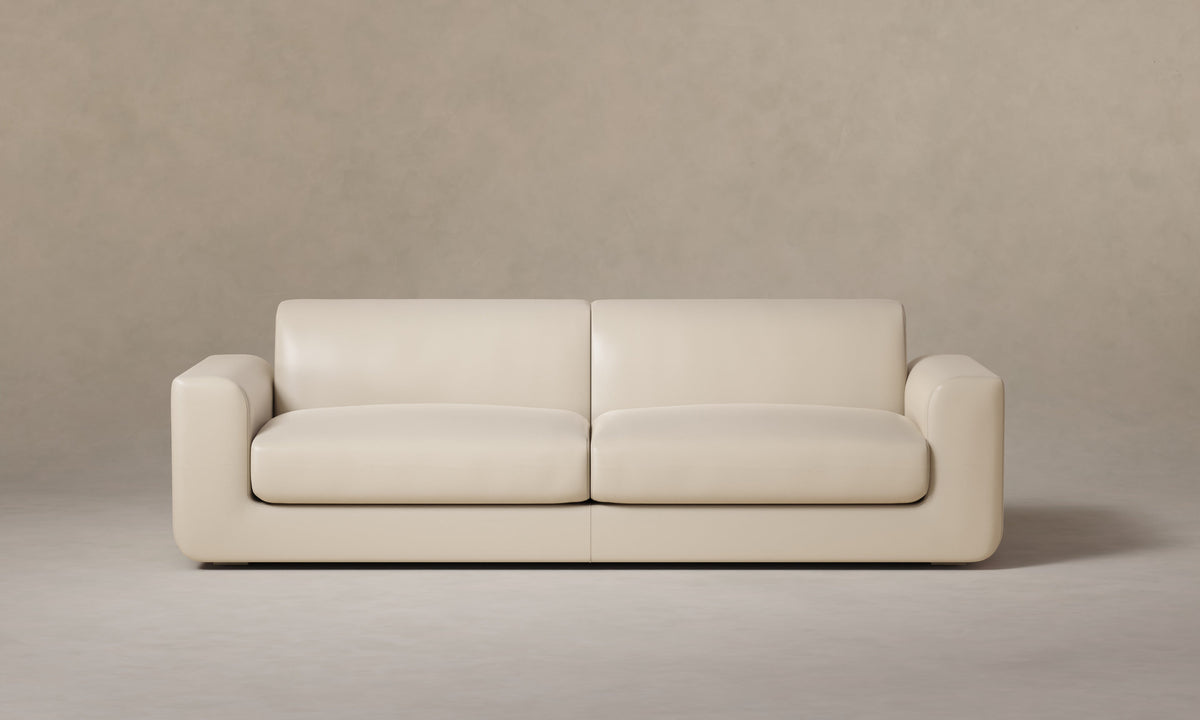 The Marcello Sofa - Costa Leather Sesame