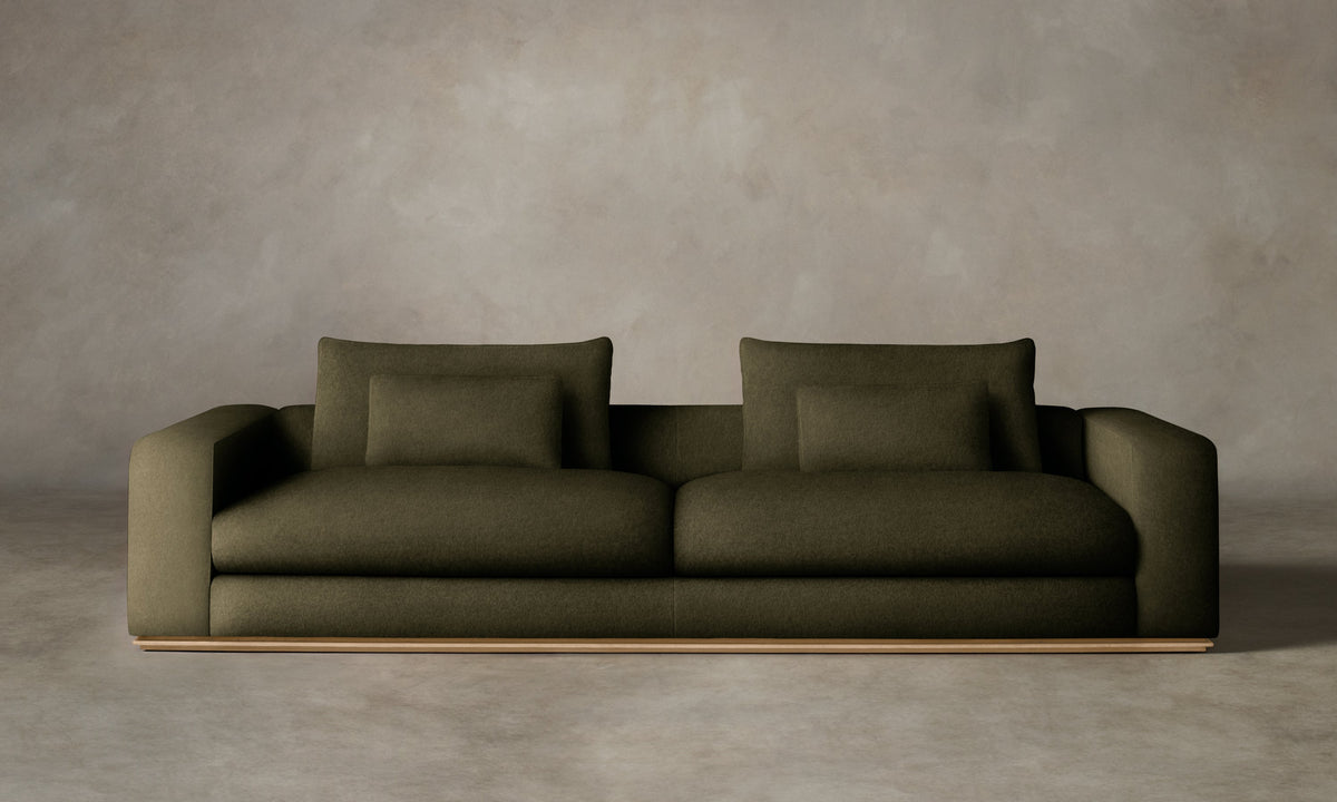 The Nicola Sofa - Mohair Moss