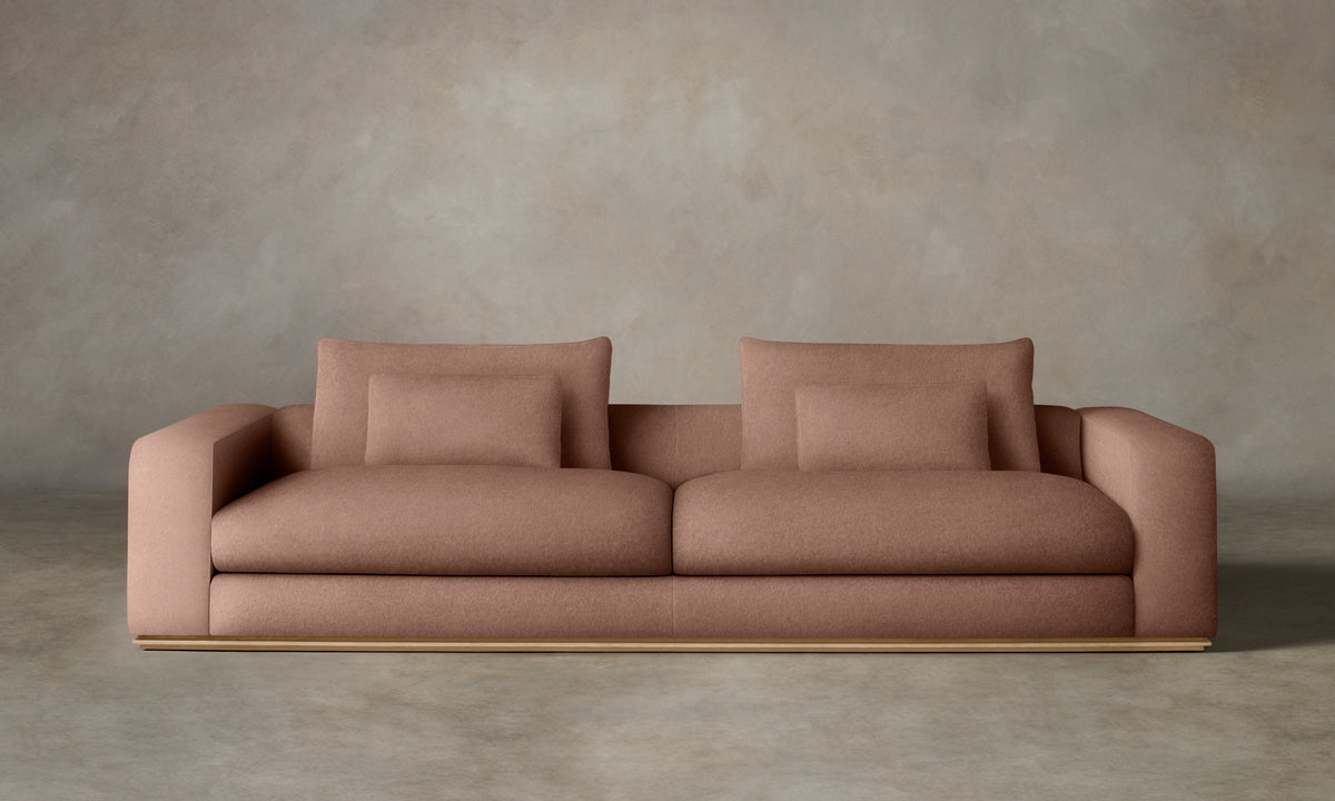 The Nicola Sofa - Mohair Peony