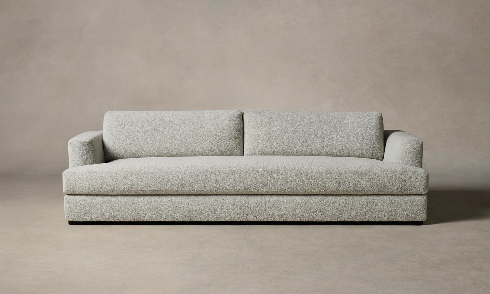 The Varick Sectional - Woolen Bouclé Cliff