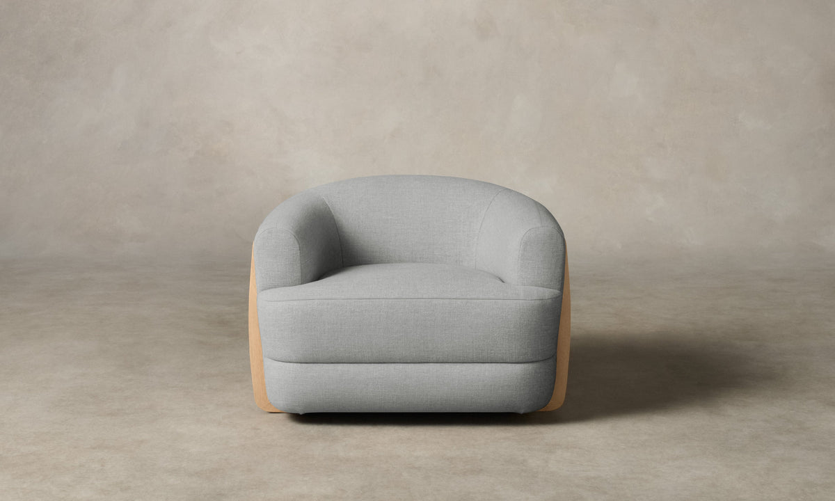 The Vera Chair - Performance Woven Chenille Steel