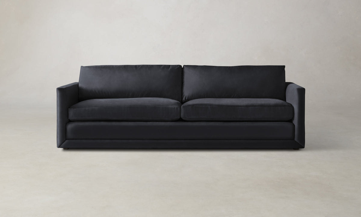 The Warren Sofa - Marled Alpaca Velvet Nightfall