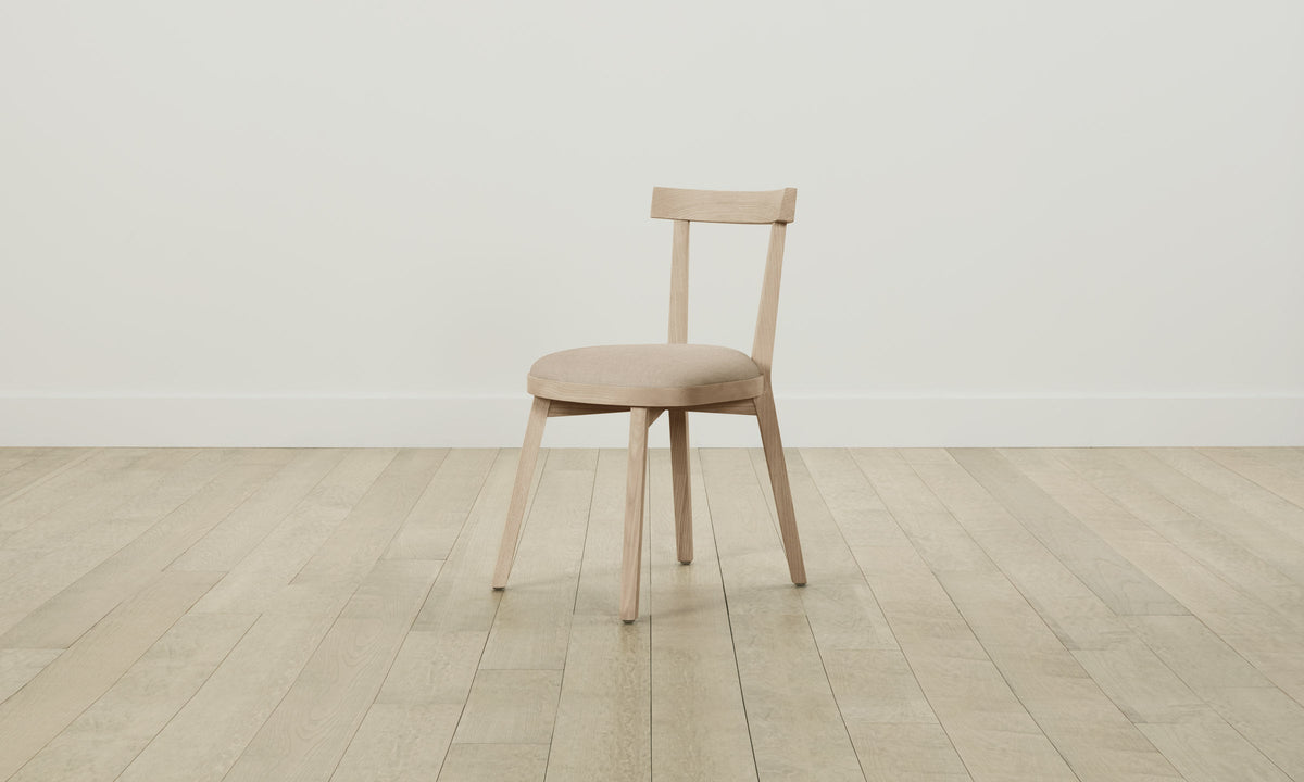 The Allen Dining Chair - Heritage Belgian Linen Husk