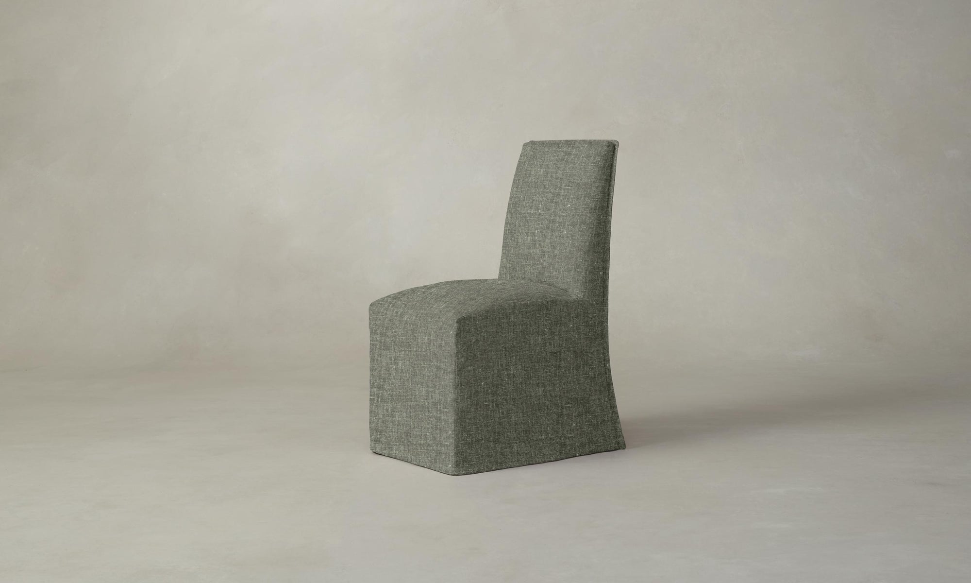 The Beacon Dining Chair - Heritage Belgian Linen Thyme