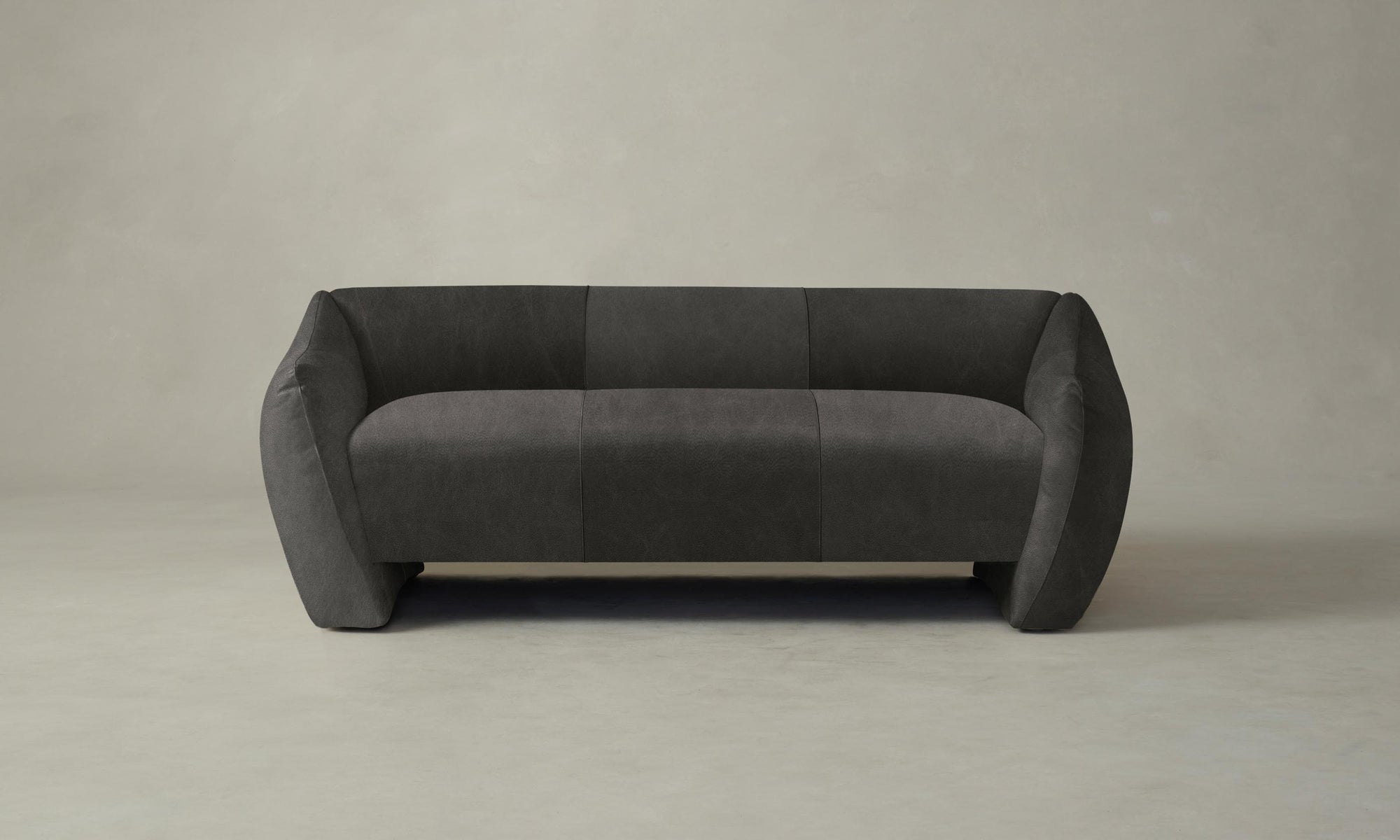 The Bond Settee - Tuscan Leather Seal