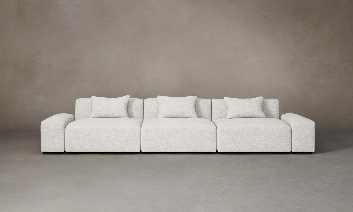 The Breuer Modular Sofa - Heritage Belgian Linen Egret
