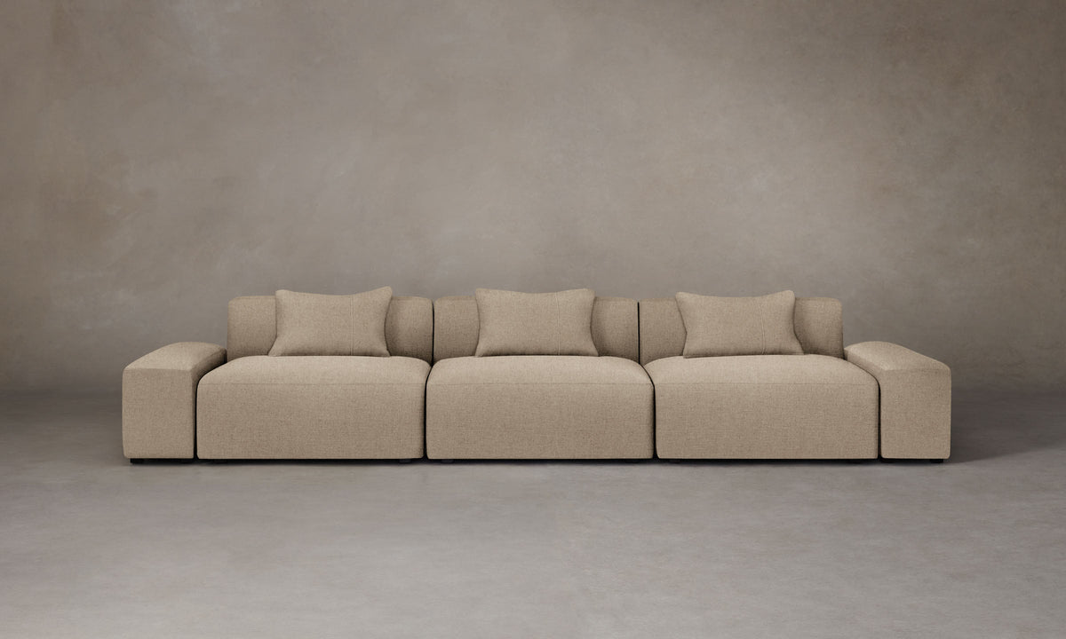 The Breuer Modular Sofa - Italian Brushed Wool Fox