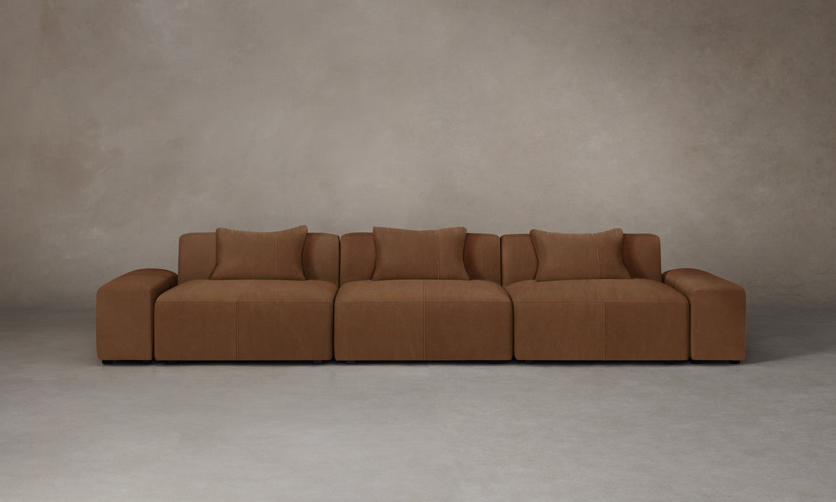The Breuer Modular Sofa - Tuscan Leather Cognac