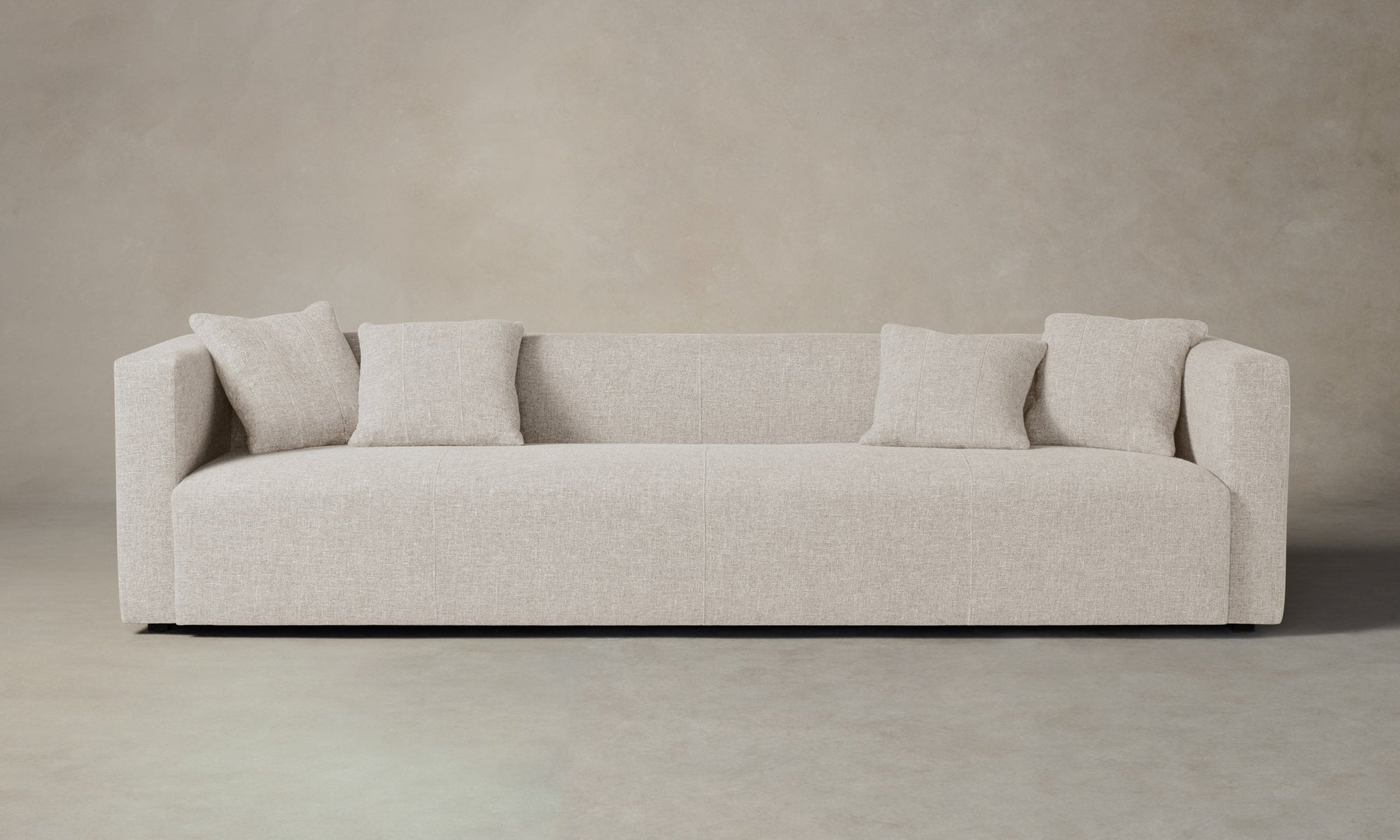 The Breuer Sofa - Heritage Belgian Linen Summit