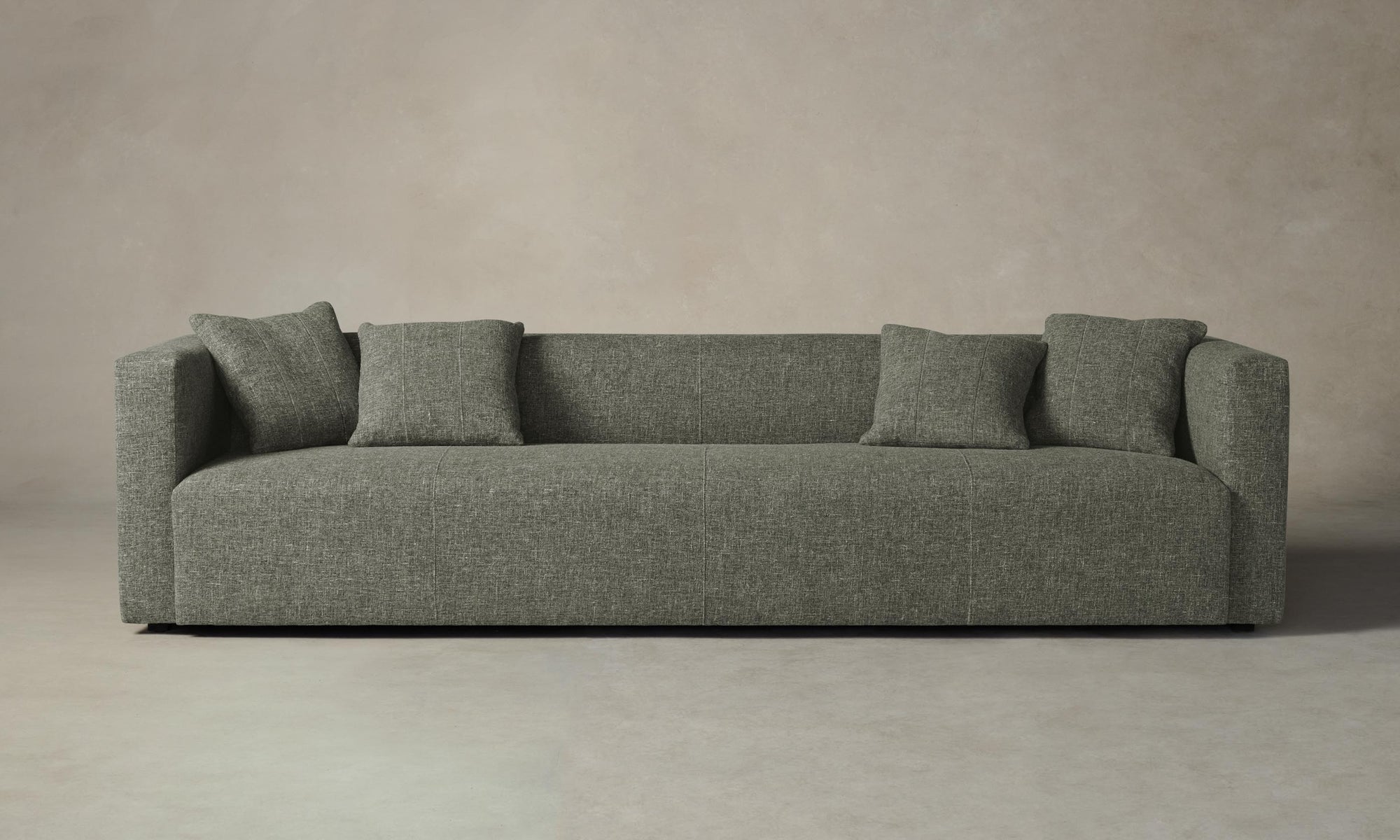 The Breuer Sofa - Heritage Belgian Linen Thyme