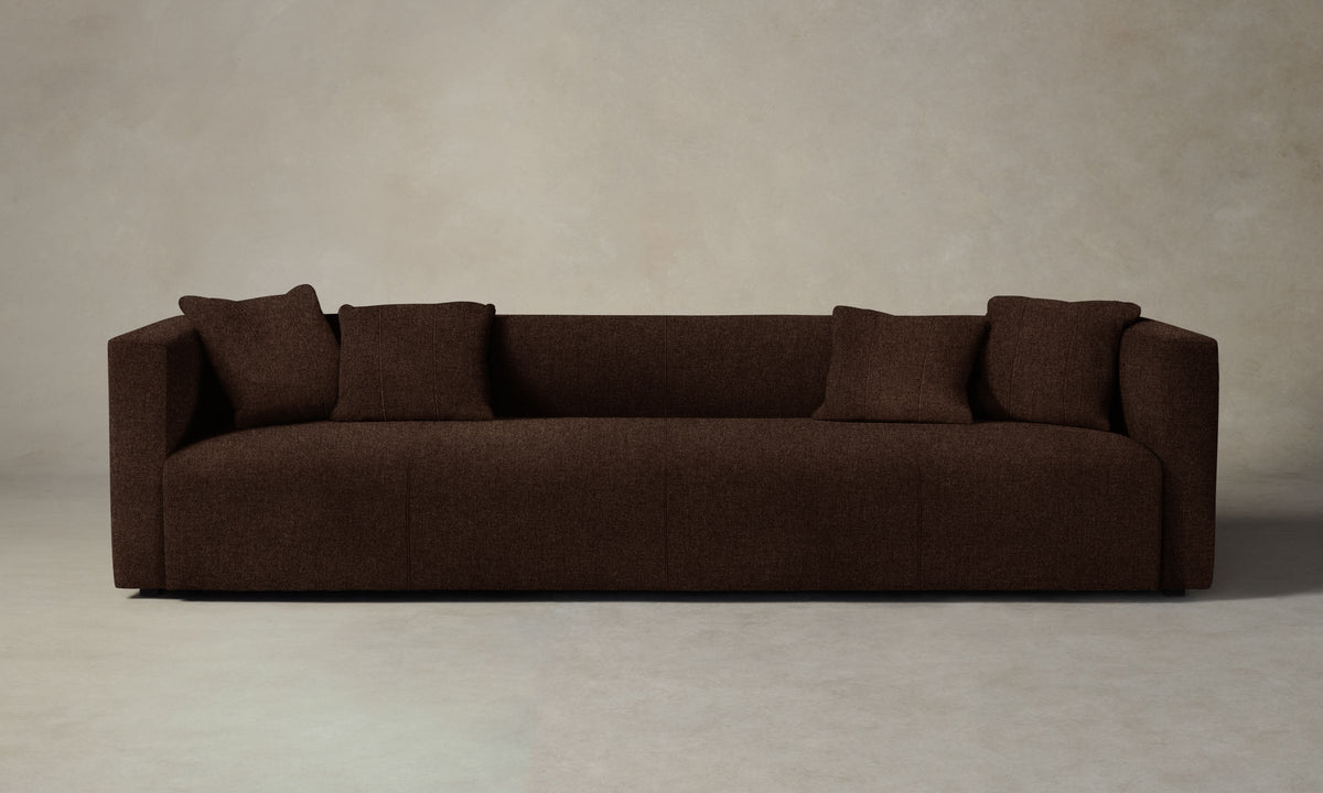 The Breuer Sofa - Italian Brushed Wool Cocoa