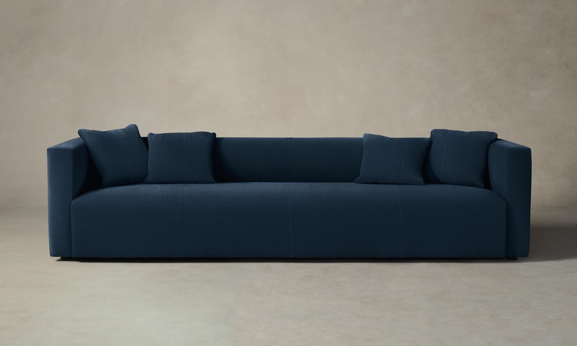 The Breuer Sofa - Performance Linen Weave Bay