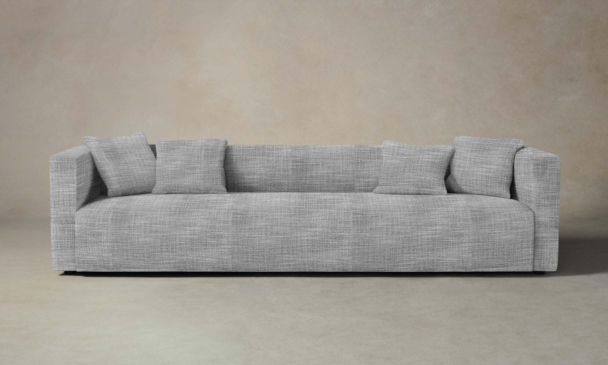 The Breuer Sofa - Performance Textured Tweed Alpine