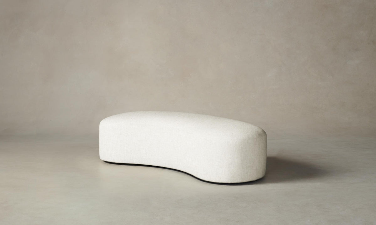 The Chelsea Daybed - Heritage Belgian Linen Egret