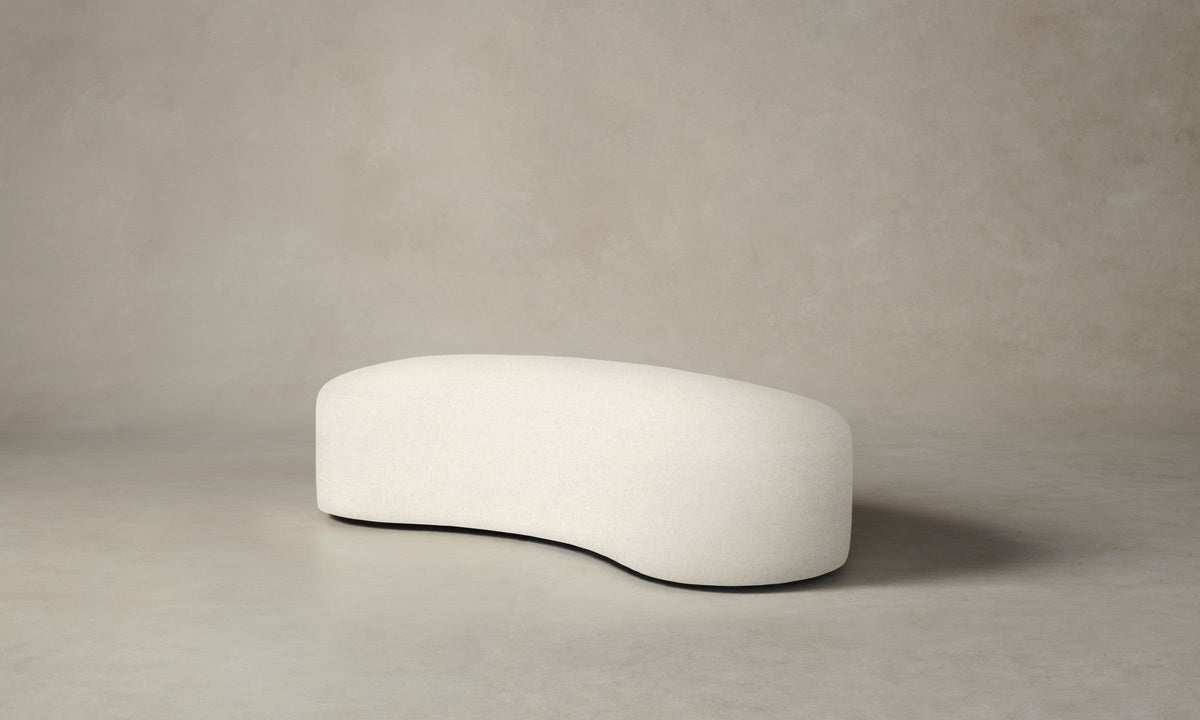 The Chelsea Daybed - Italian Brushed Wool Vanilla