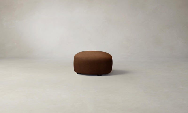 The Chelsea Ottoman - Performance Velvet Cider