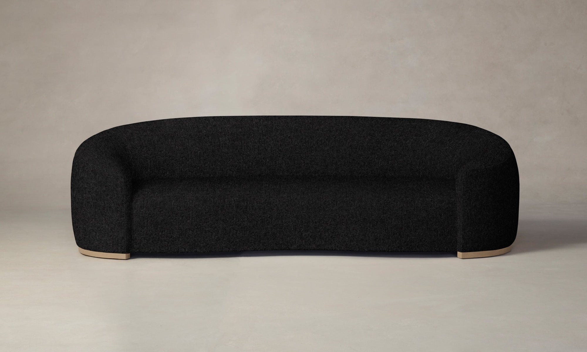 The Chelsea Sofa - Italian Brushed Wool Pepper