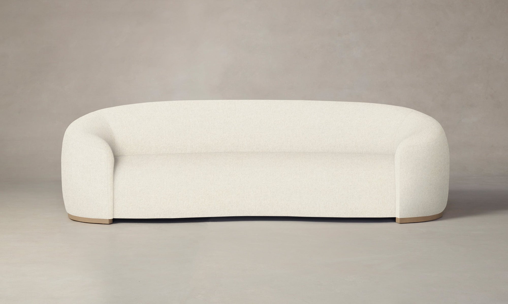 The Chelsea Sofa - Italian Brushed Wool Vanilla