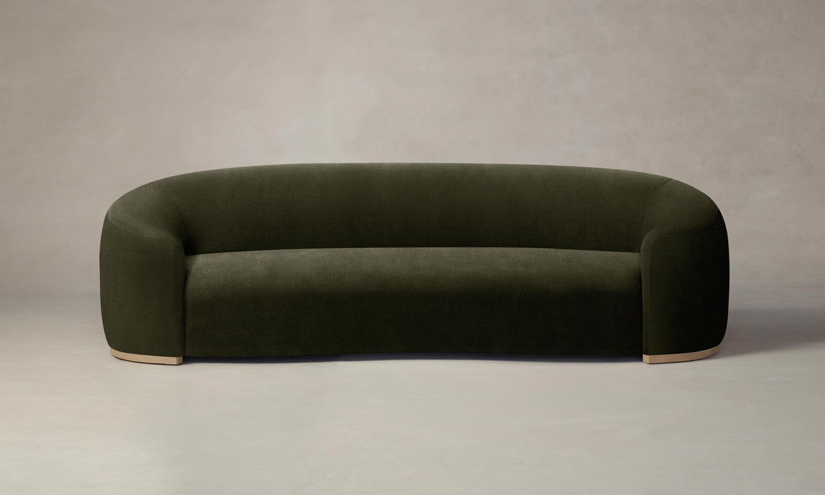 The Chelsea Sofa - Performance Velvet Olive