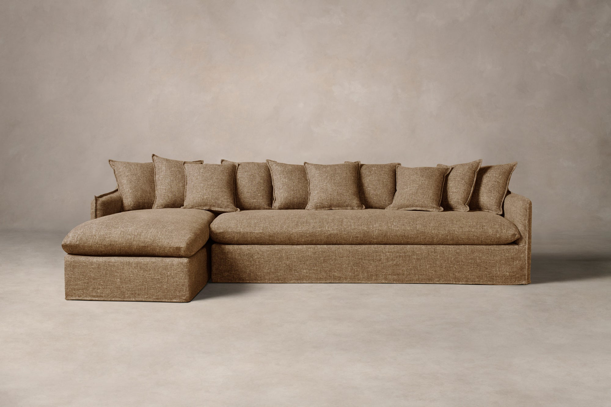 The Dune Sectional - Heritage Belgian Linen Chai