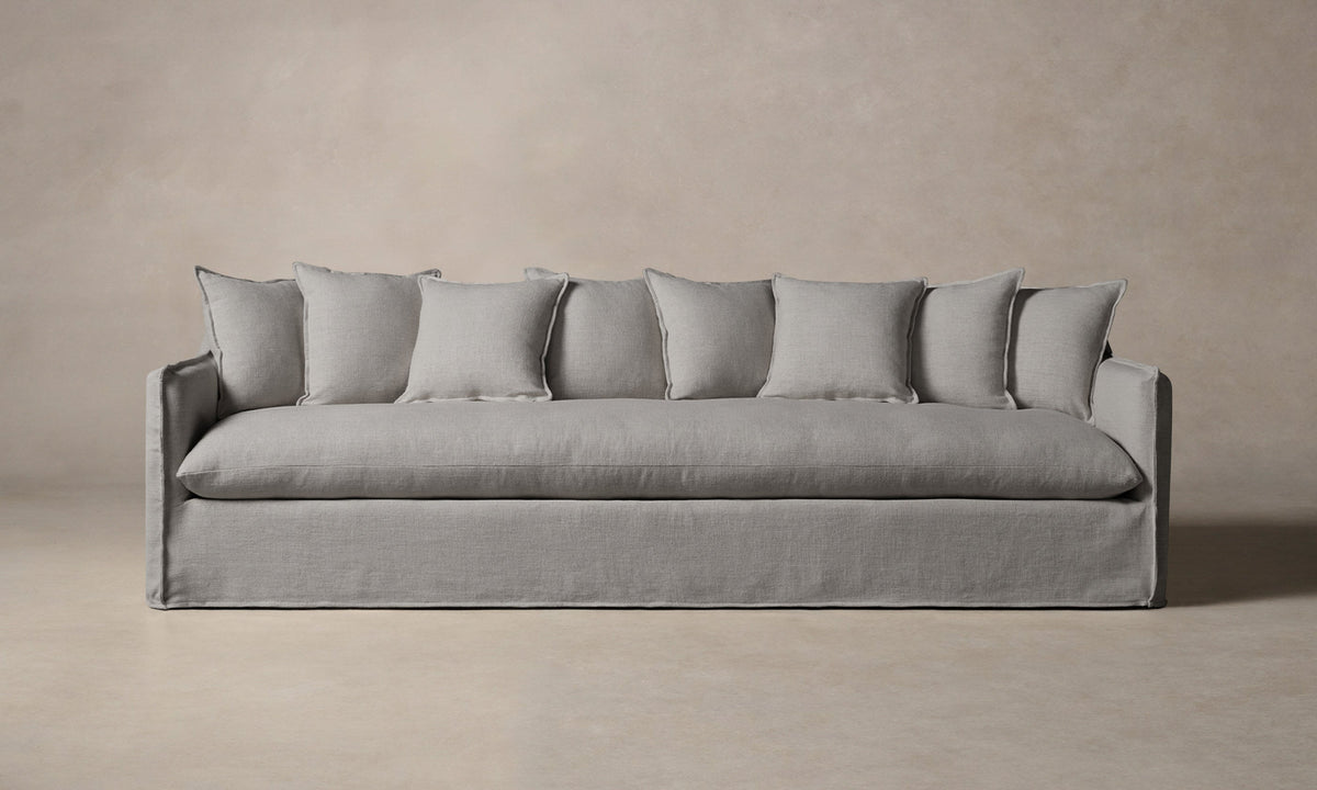 The Dune Sofa - Performance Woven Chenille Steel
