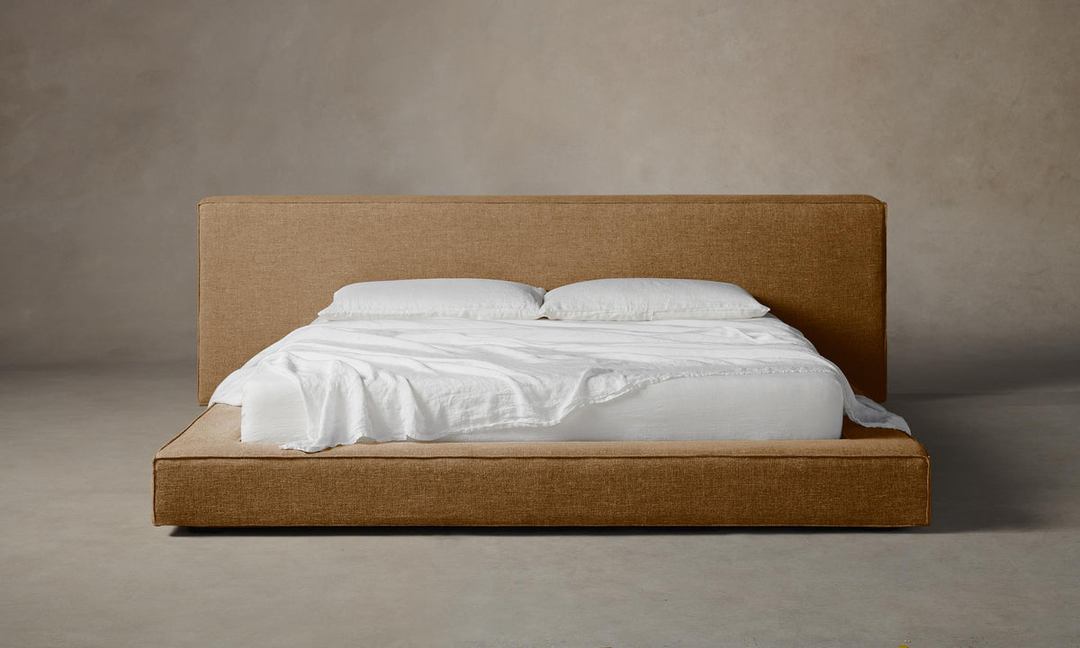 The Eldridge Bed - Heritage Belgian Linen Chai