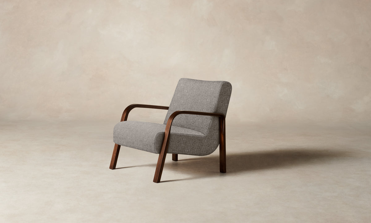The Felix Chair - Heritage Belgian Linen Agate