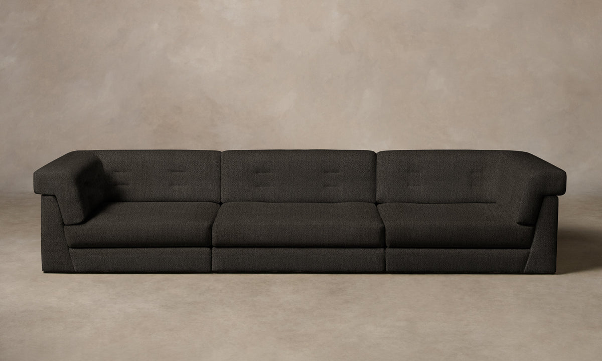 The Forma Modular Sofa - Performance Textural Weave Root