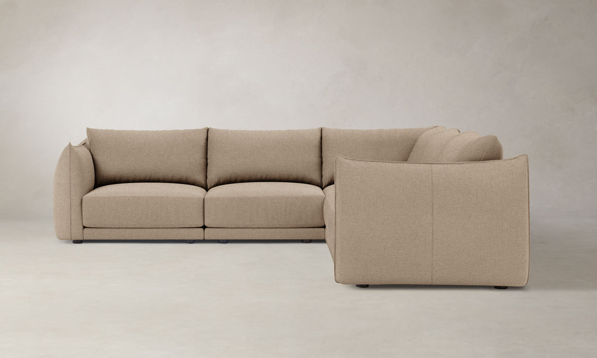 The Jones Modular Sectional - Italian Brushed Wool Fox