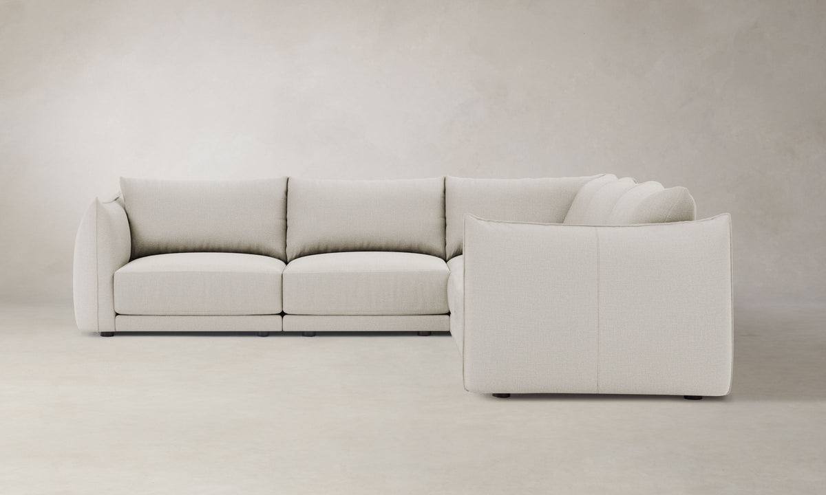 The Jones Modular Sectional - Italian Brushed Wool Vanilla