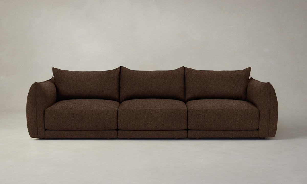 The Jones Modular Sectional - Italian Brushed Wool Cocoa