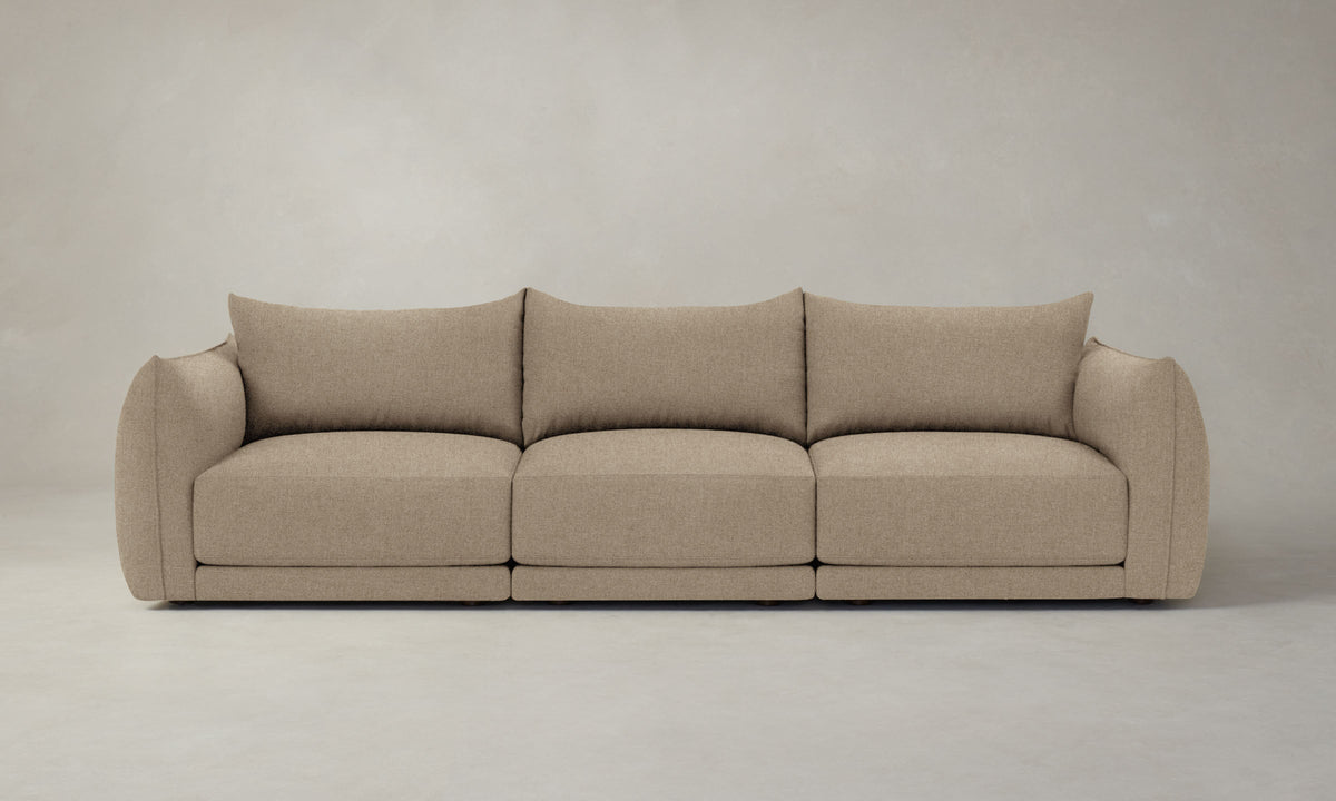 The Jones Modular Sectional - Italian Brushed Wool Fox