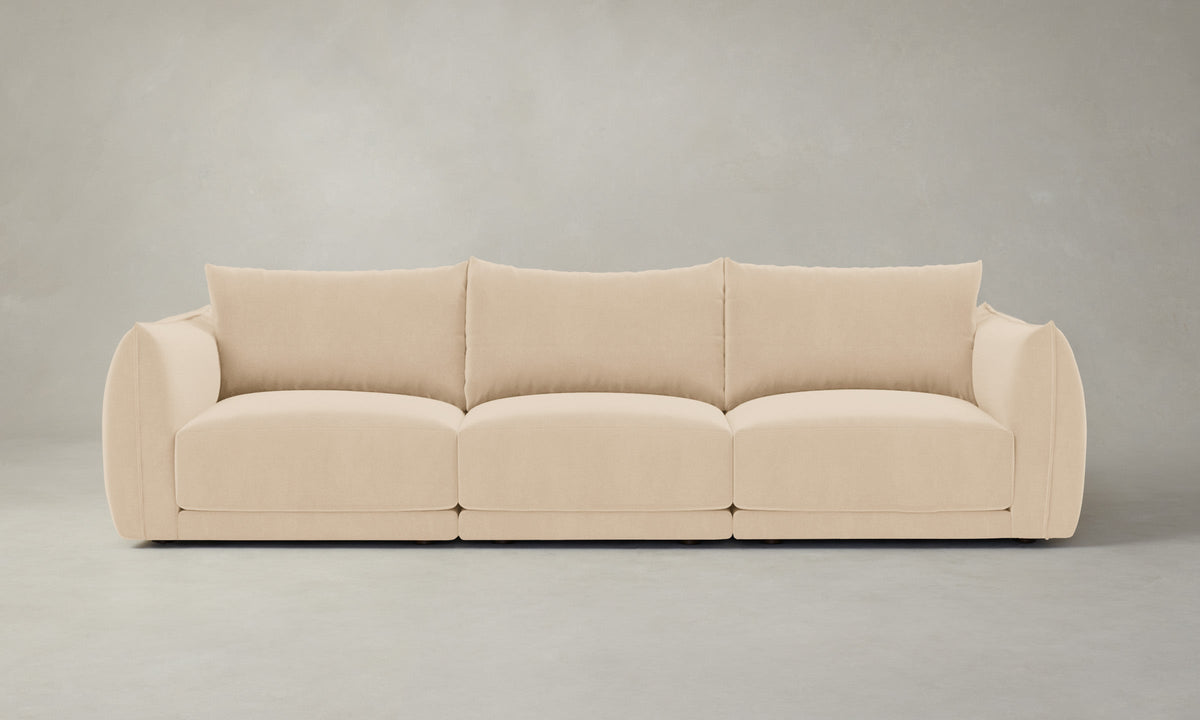 The Jones Modular Sectional - Performance Velvet Butter